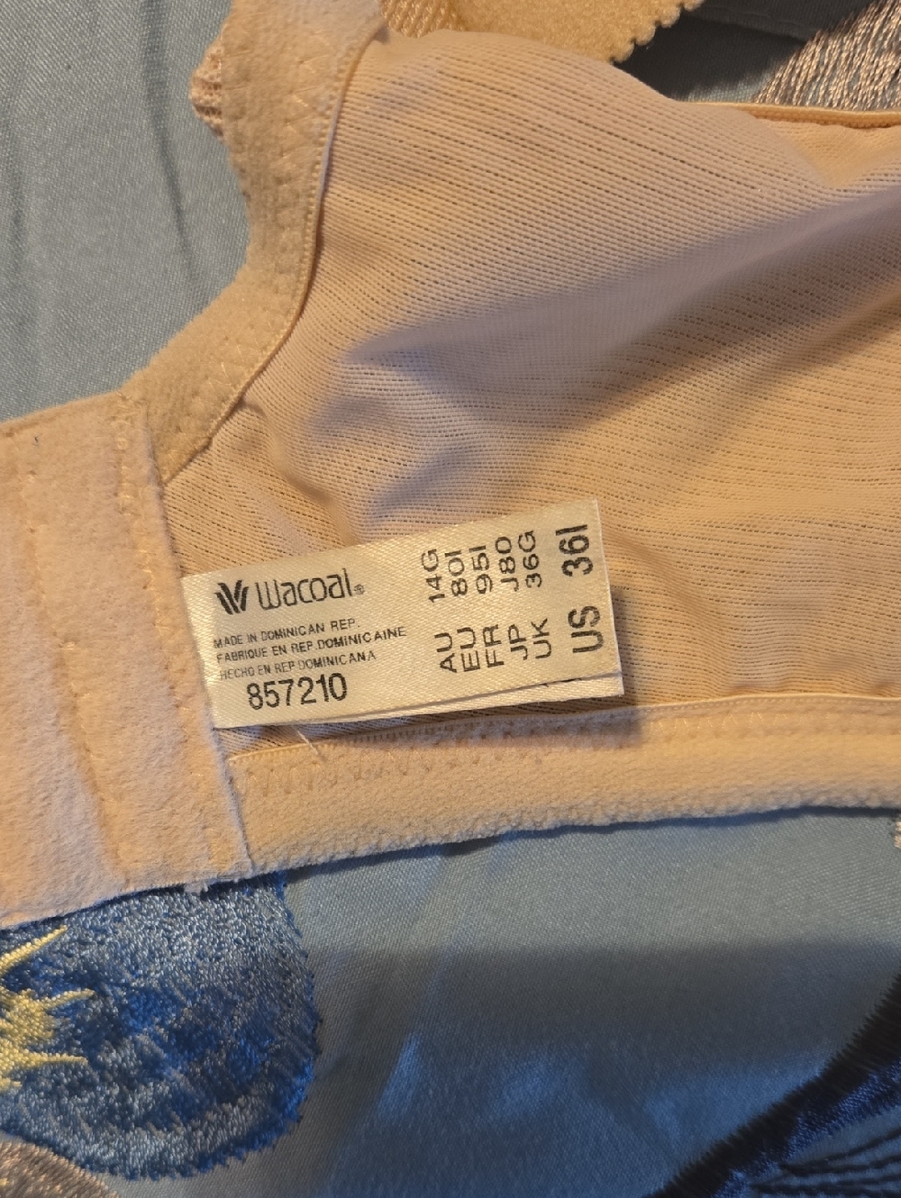 Wacoal Light Nude Beige Support Bra